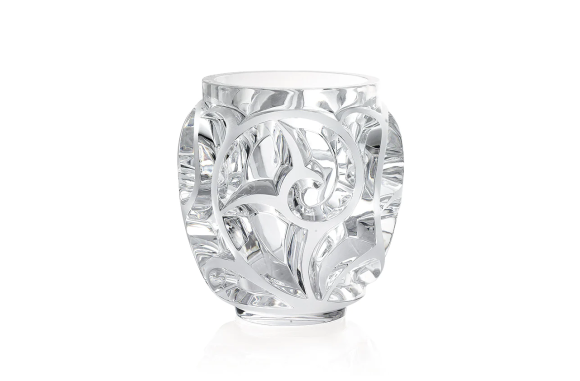 Tourbillons Vase Clear Crystal Lalique