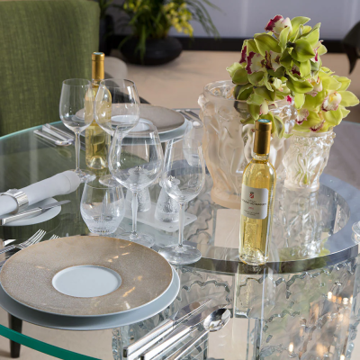 100 Points Water Glass Lalique & James Suckling