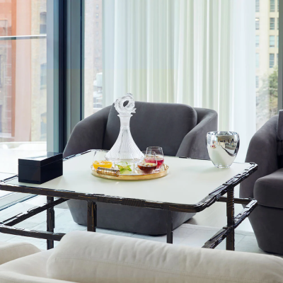 100 Points Shot Glass Lalique & James Suckling