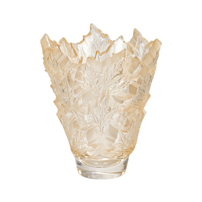 Champs-Élysées Vase Gold Luster Lalique