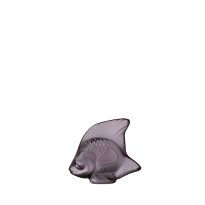 Fish Sulpture Dusk Purple Crystal Lalique