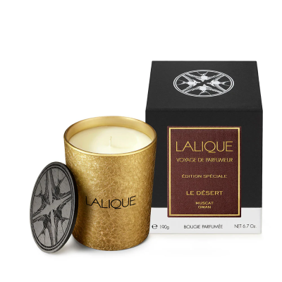 The Desert, Muscat - Oman, Scented Candle Lalique