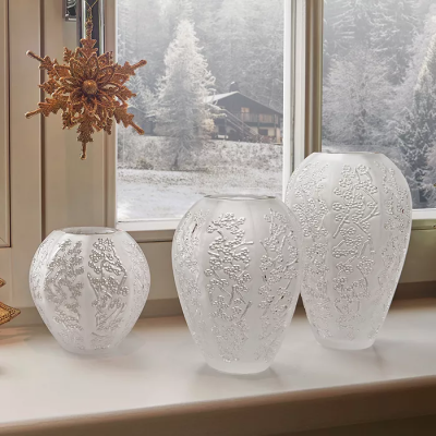 Sakura Medium Vase Lalique