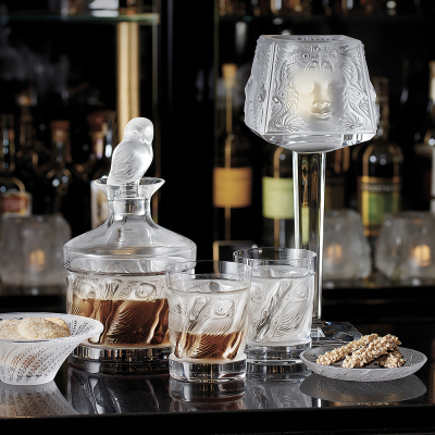 Owl Old Fashion Tumbler Lalique