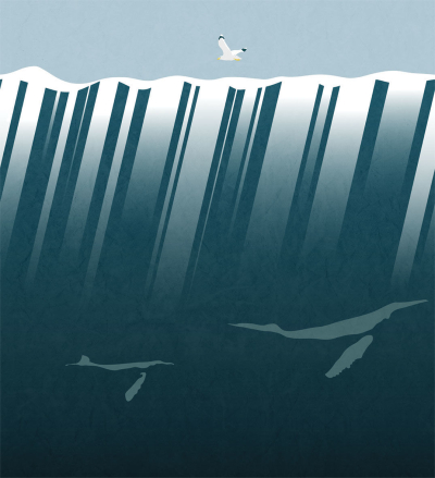 Below the sea face Londonart