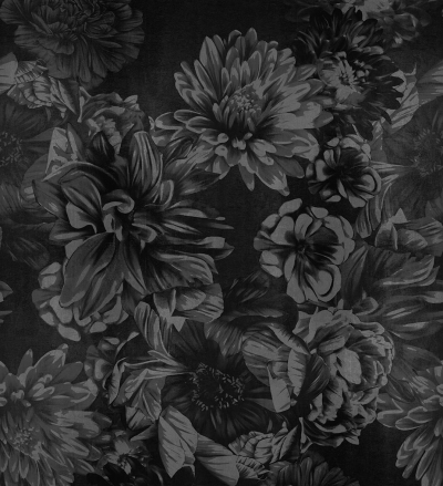 Dark floral Londonart
