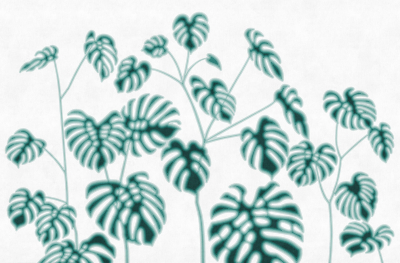 Foglie verdi Londonart