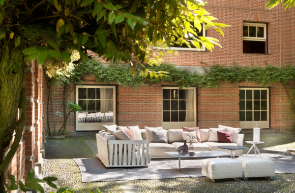 Уличные составные диваны Flexform