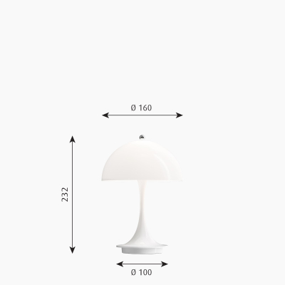 Panthella Portable Louis Poulsen