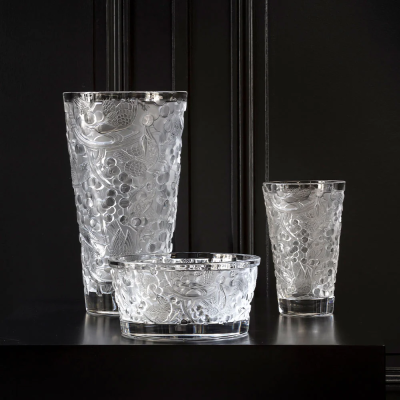 Merles Et Raisins Bowl Lalique