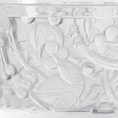 Merles Et Raisins Bowl Lalique