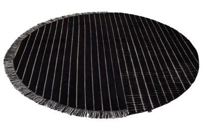 RD Grid Berber Round Amini Carpets