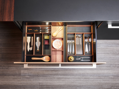 Walnut Drawers Accessories Molteni&C