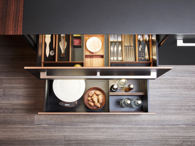 Walnut Drawers Accessories Molteni&C