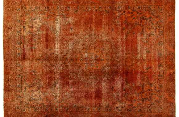 Revive Orange Copper Amini Carpets