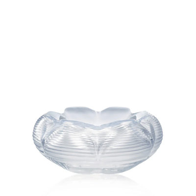 Fontana Bowl Clear Crystal Lalique & Zaha Hadid