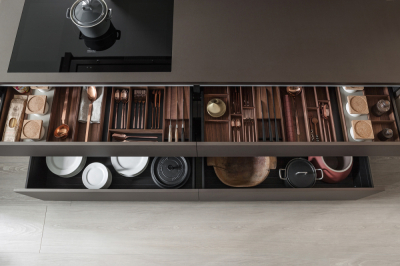 Walnut Drawers Accessories Molteni&C