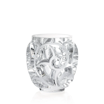 Tourbillons Vase Clear Crystal Lalique