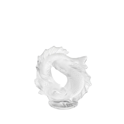 Double Fish Small Sculpture Lalique