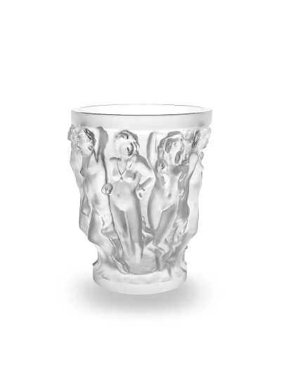 Sirénes Vase Clear Crystal Lalique & Terry Rodgers