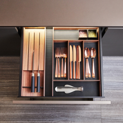 Walnut Drawers Accessories Molteni&C