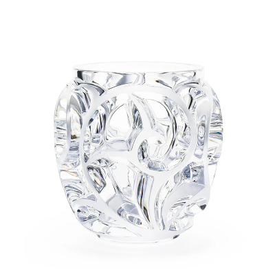Tourbillons Grand Vase Clear Crystal Lalique