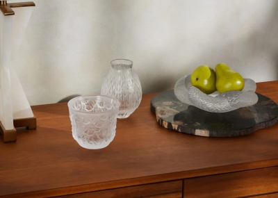 Serpent Bowl Clear Crystal Lalique