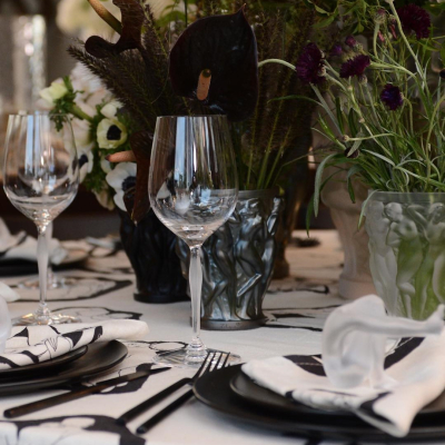 100 Points Bordeaux Glass Lalique & James Suckling