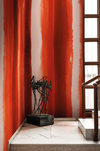 Soft Stripe Clouds Londonart