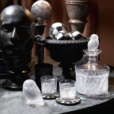 Owl Decanter Lalique
