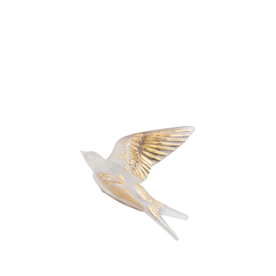 Swallow Wings Up Wall Sculpture Lalique